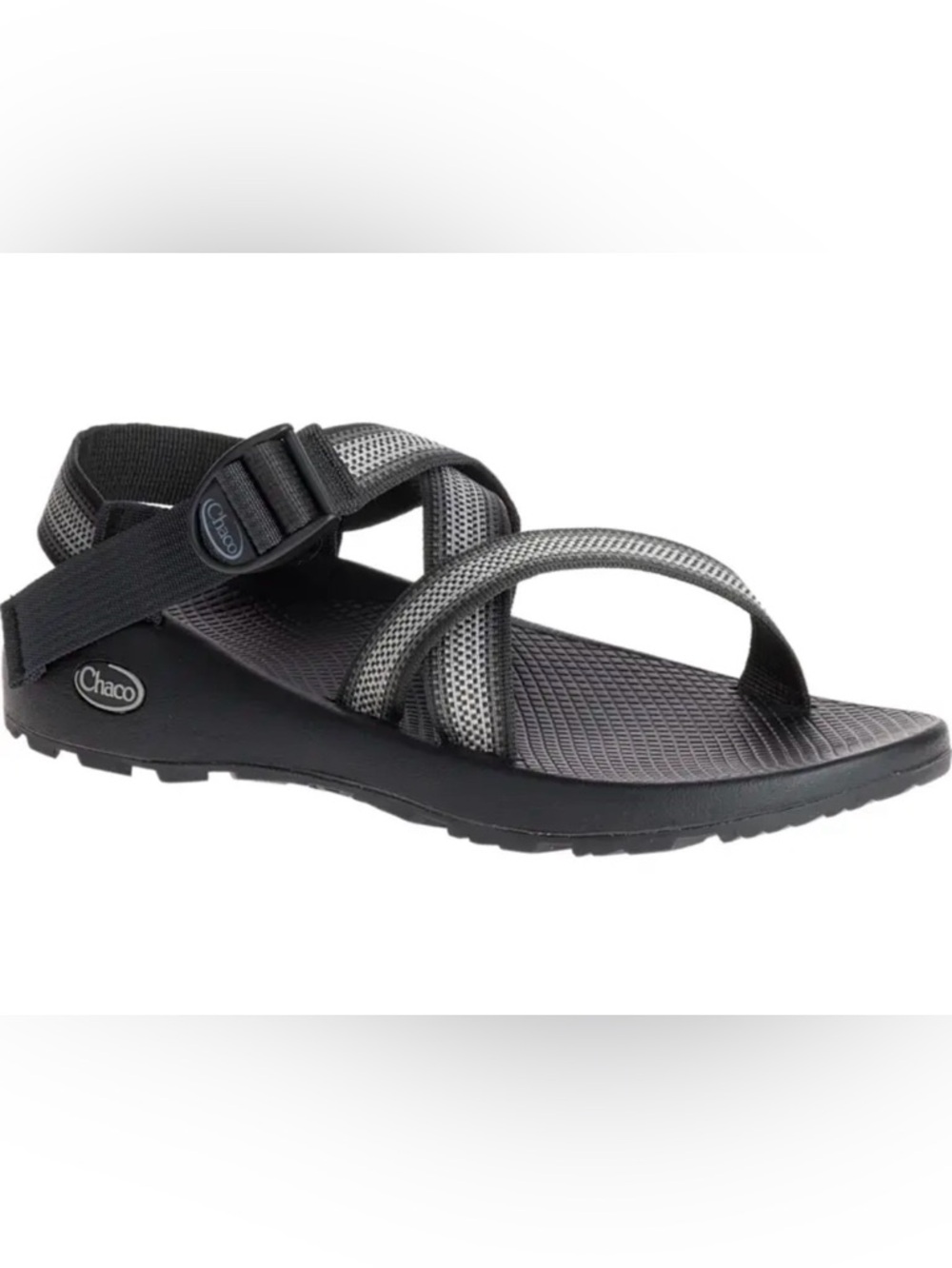 Chaco Z/1 Adjustable Strap Classic Sandal Men Split Gray Black Summer Hike